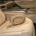 IMPORTED HAND CLUTCH WITH SLING BAG