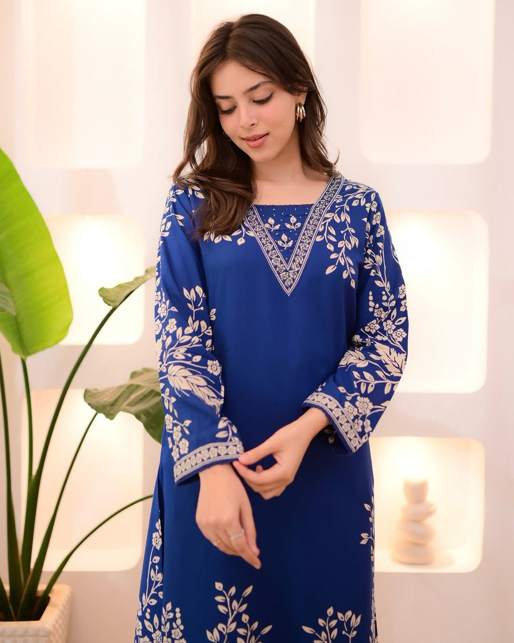 Rayon kurti set