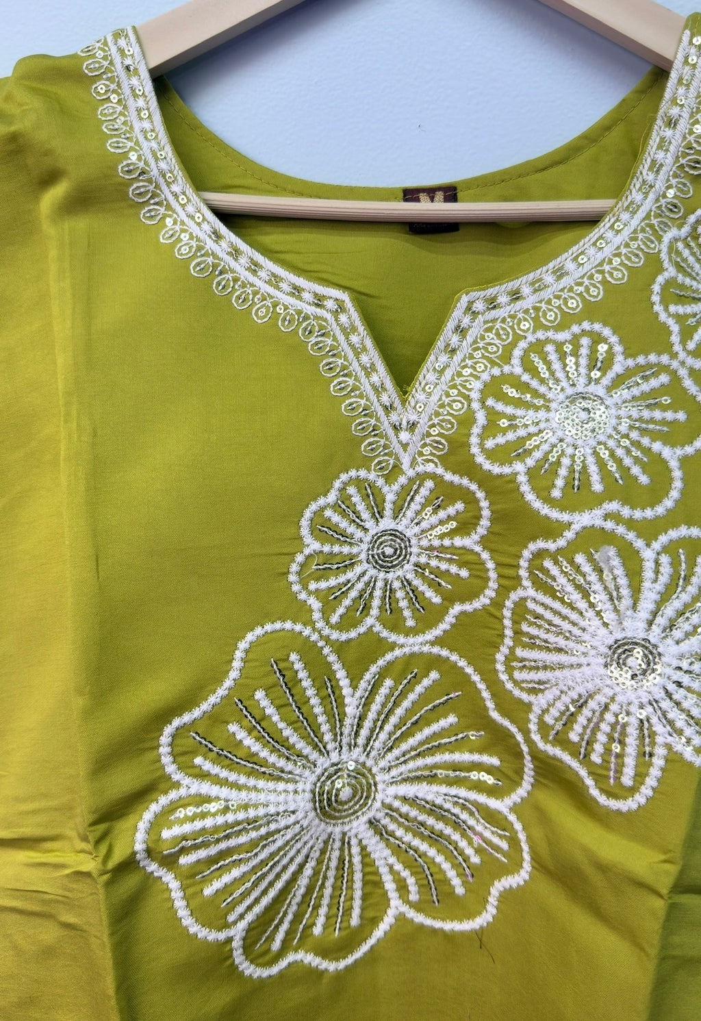 Mustard Yellow Embroidered CO-ORD Set