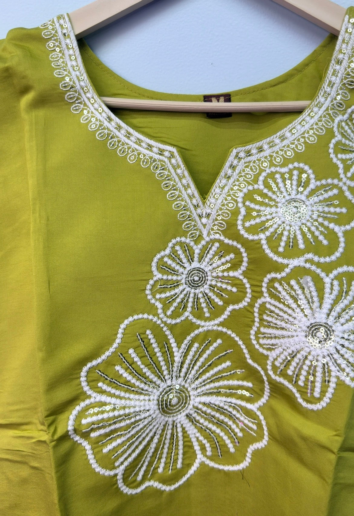 Mustard Yellow Embroidered CO-ORD Set