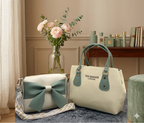 Premium PU Vegan Leather Sling Bag Combo (Set of 2)