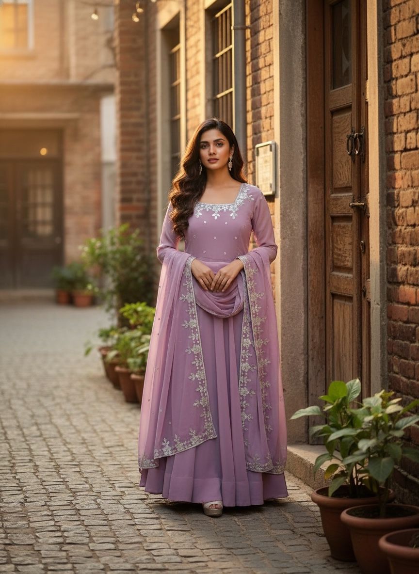 Anarkali Gown Set
