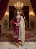 Stitched Pure Silk Suit