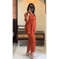 The Designer Embroidered Cotton Co-ord Set