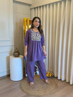 Cotton Stitched Kurti Set