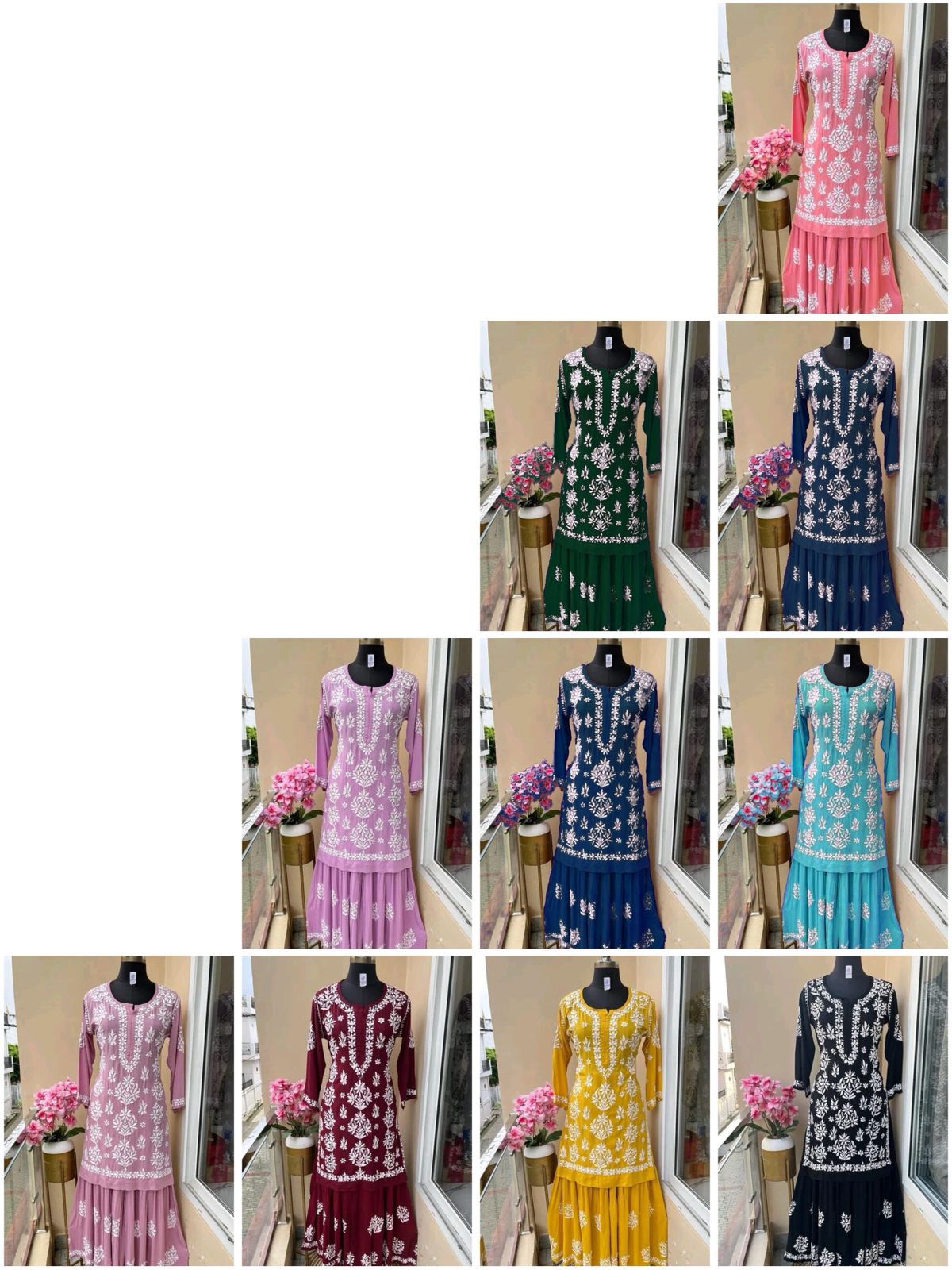 The Luxe Georgette: Chine Sequins