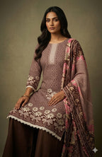 Pure Cotton Palazzo Set.