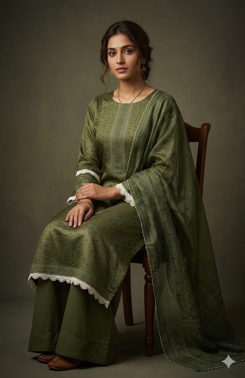 Pure Cotton Palazzo Set