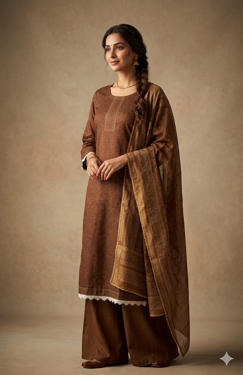 Pure Cotton Palazzo Set
