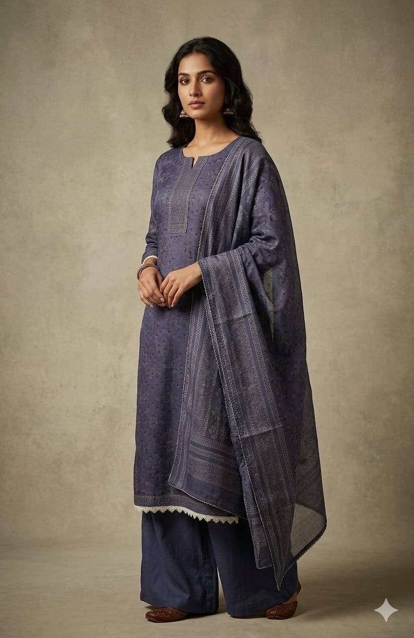 Pure Cotton Palazzo Set