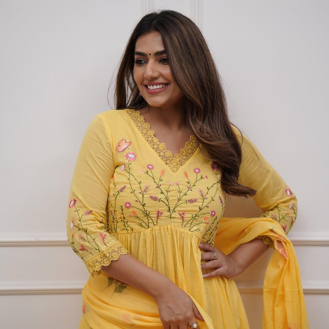 A-LINE KURTI 3 PIECE SET