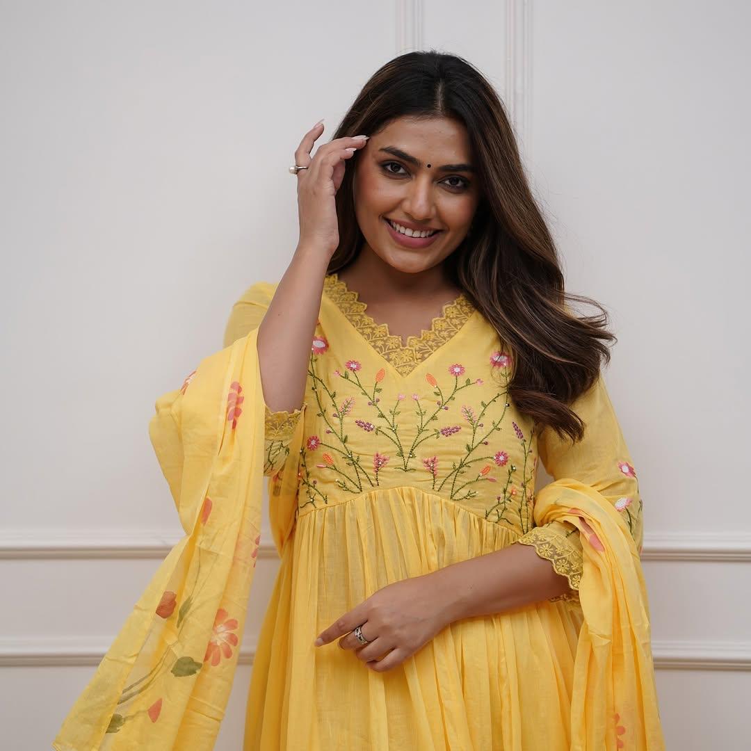 A-LINE KURTI 3 PIECE SET