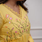 A-LINE KURTI 3 PIECE SET