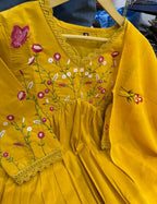 A-LINE KURTI 3 PIECE SET