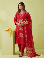 Pure Mal Cotton Kurtis Set