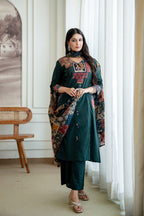 Premium Cotton Kalamkari Print Suit Set