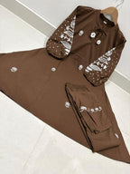 Premium Pure Cotton Embroidered Co-ord Set