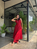 Premium Cotton Flex Embroidered Kurta Set
