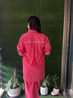 Smart Premium Woven Cotton Co-ord Set