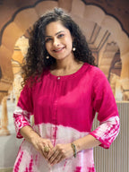 Premium Tie-Dye Fine Muslin Co-ord Set