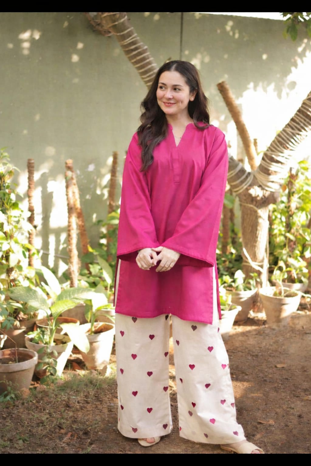 Pure Cotton Embroidered Co-Ord Set