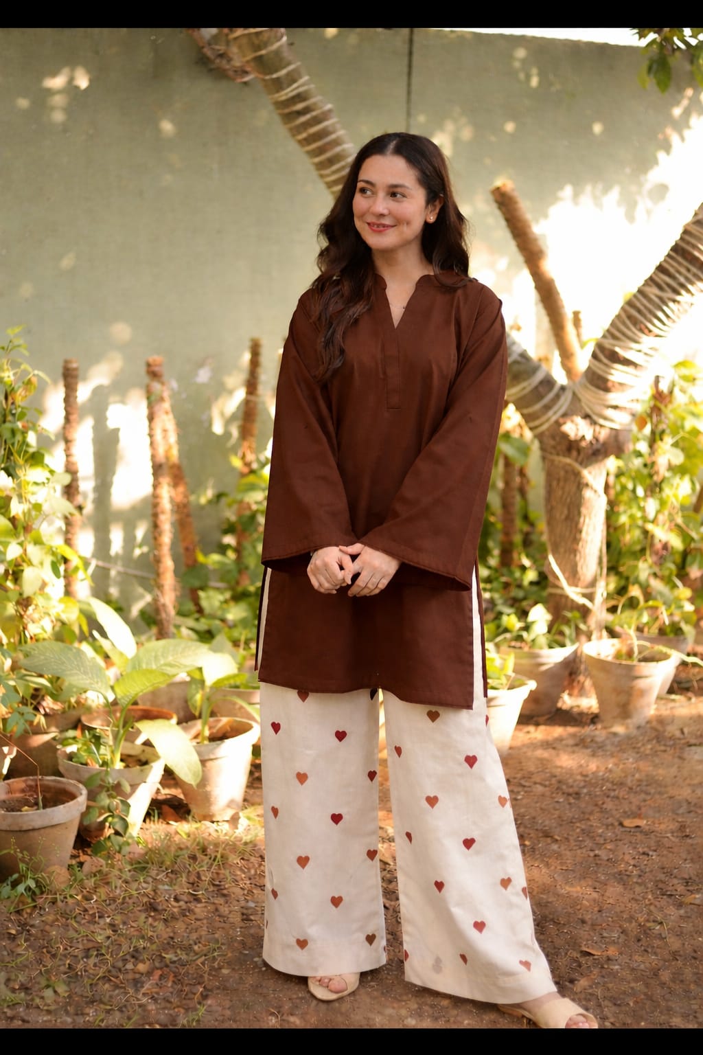 Pure Cotton Embroidered Co-Ord Set