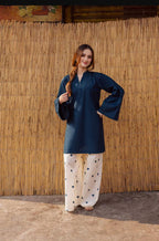 Pure Cotton Embroidered Co-Ord Set