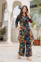 Premium Printed Cotton Co-Ord / Kurta Set ✨