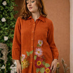 Premium Cotton Flex Embroidered Co-ord Set