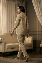 Premium Cotton Flex Embroidered Co-ord Set