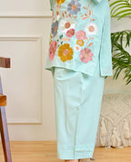 Thread Work Embroidered Co-ord Set