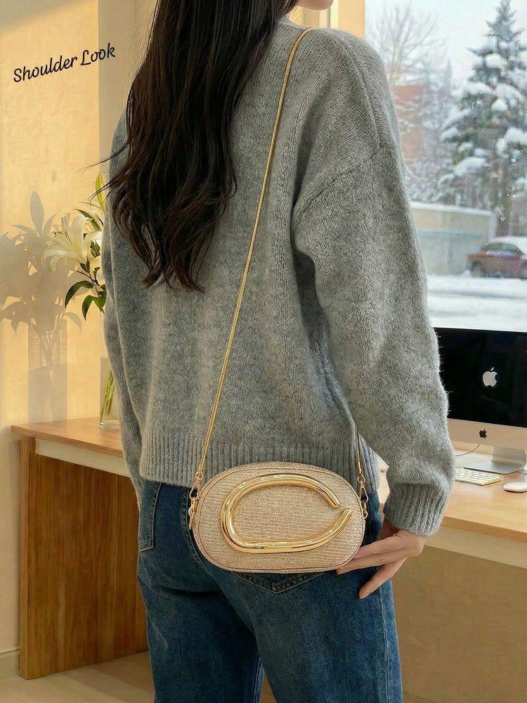 IMPORTED HAND CLUTCH WITH SLING BAG