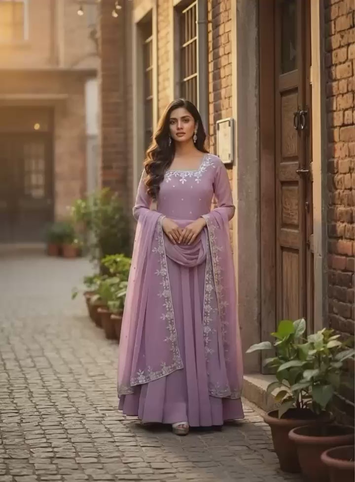Anarkali Gown Set
